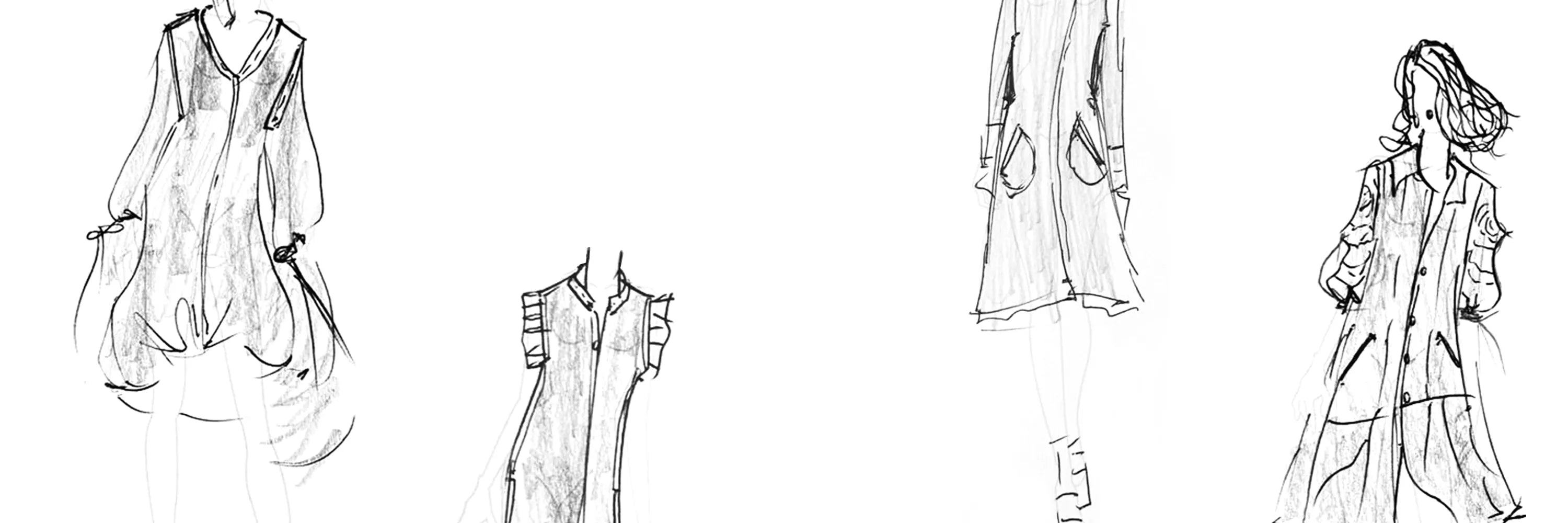Sketches Vestidos Cabrales